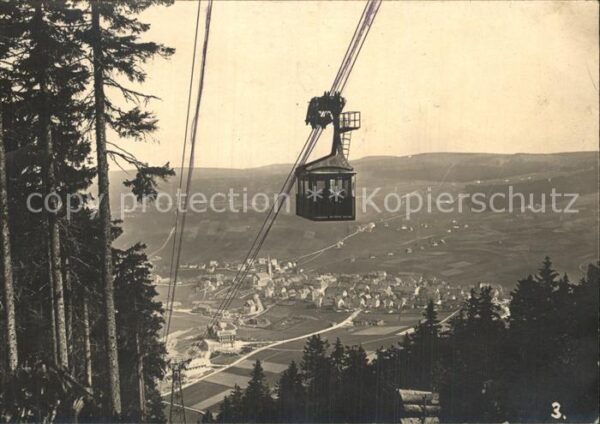Seilbahn Oberwiesenthal Erzgebirge