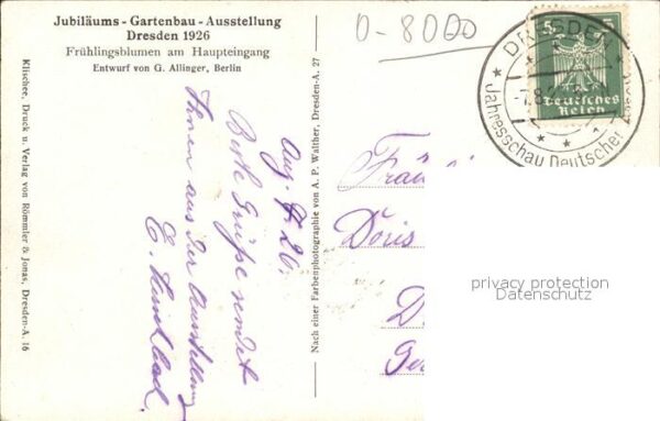 Gartenbauaustellung Dresden Frühlingsblumen Haupteingang – Bild 2