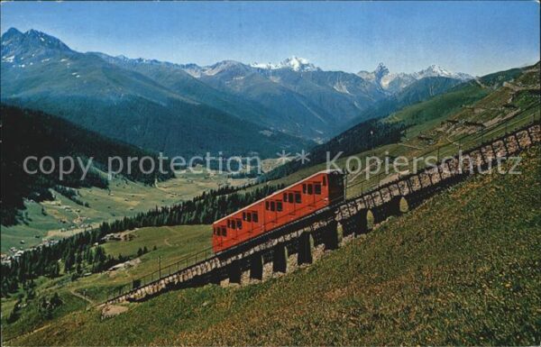 Zahnradbahn Parsennbahn Davos Piz d_Aela Tinzenhorn