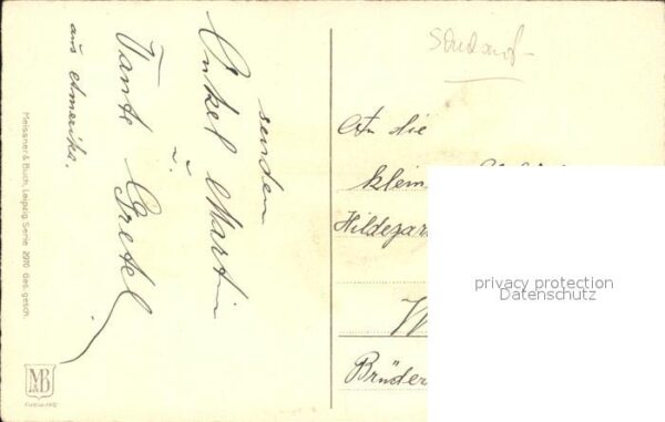 Schule School Ecole Escuela Scuola-- Einschulung Schultüte Kind Litho – Bild 2