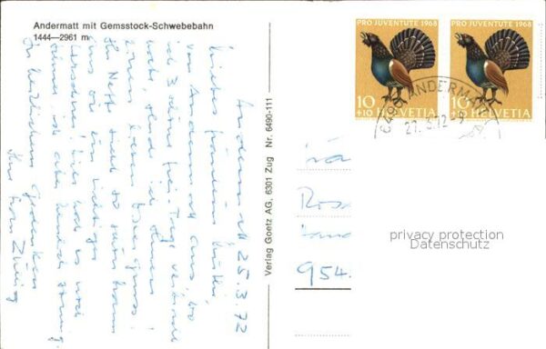 Seilbahn Gemsstock Andermatt – Bild 2