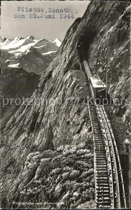 Zahnradbahn Pilatusbahn Berneralpen