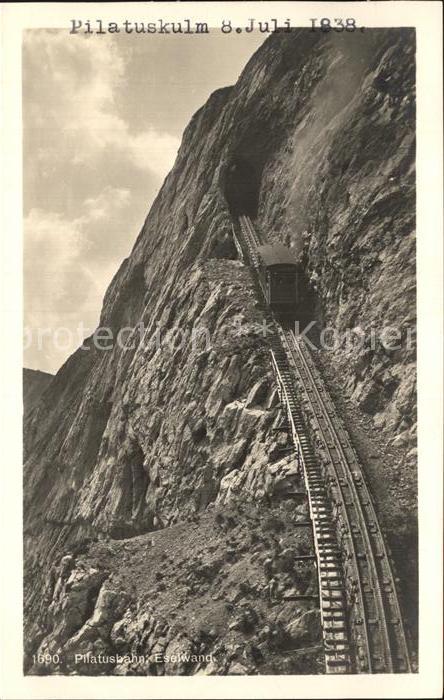 Zahnradbahn Piltusbahn Eselwand