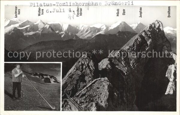 Alphorn Josef Kuster Preisalphornbläser Pilatus