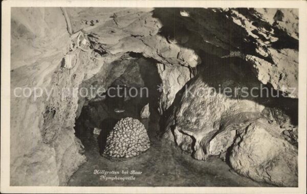 Hoehlen Caves Grottes Höllgrotten Baar Nymphenquelle