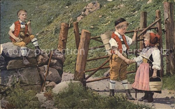 Trachten Schweiz Kinder