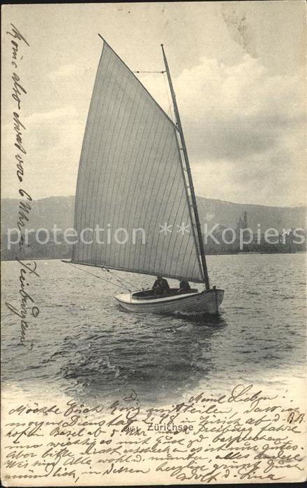 Segelboote Zürichsee