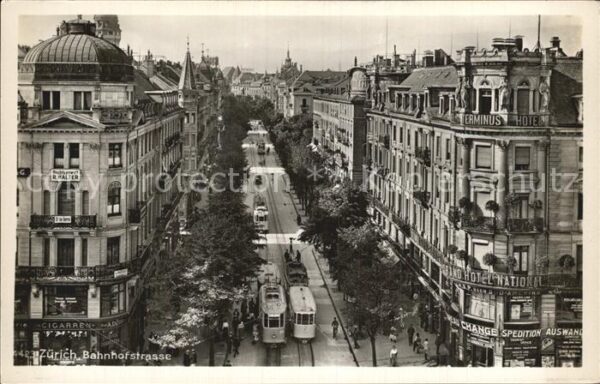 Strassenbahn Zürich Bahnhofstrasse