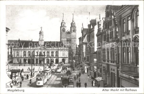 Strassenbahn Alter Markt Rathaus