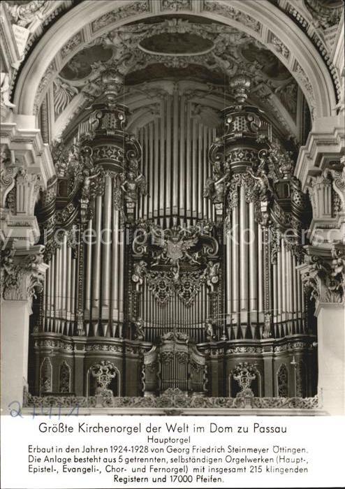 Kirchenorgel Dom Passau