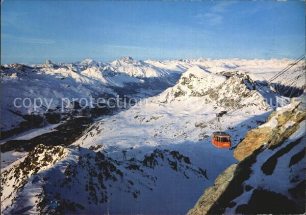 Seilbahn Silvaplana-Corvatsch St. Moritz