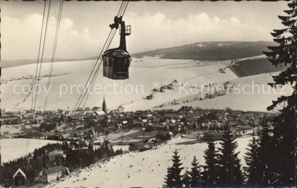 Seilbahn Oberwiesenthal Erzgebirge