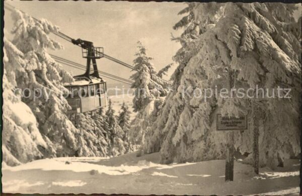 Seilbahn Oberwiesenthal Erzgebirge