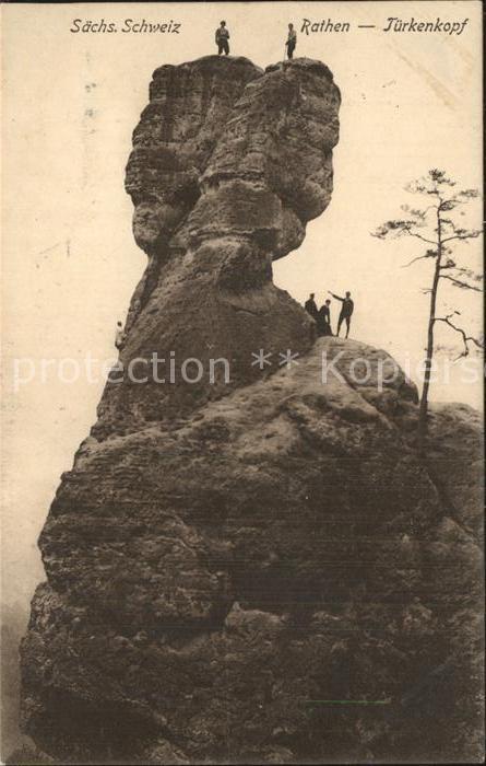 Klettern Bergsteigen Rathen Türkenkopf