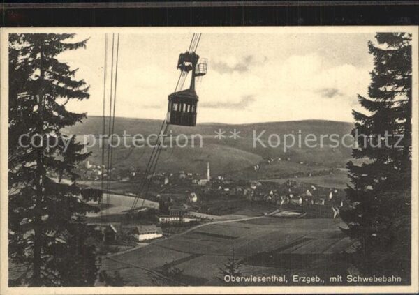 Seilbahn Oberwiesenthal Erzgebirge