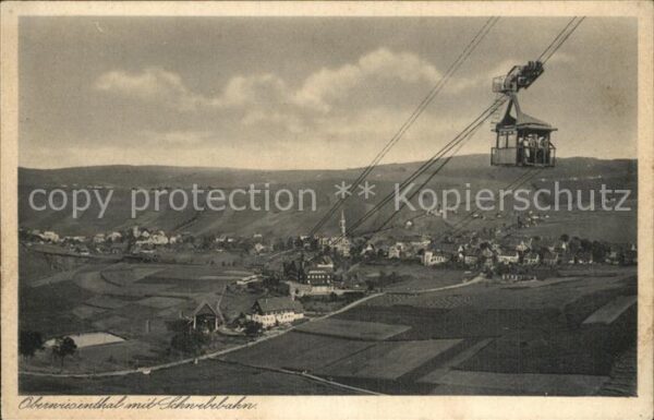 Seilbahn Oberwiesenthal Erzgebirge