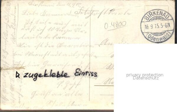 Verlag Wiedemann WIRO Nr. 1719 Naumburg Saale Marientor – Bild 2