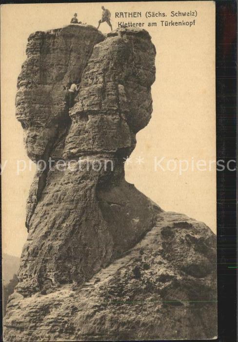 Klettern Bergsteigen Türkenkopf Rathen