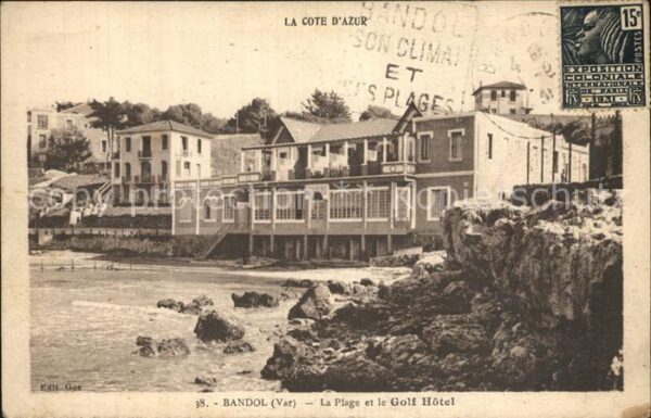 Bandol La Plage et le Golf Hotel Cote d_Azur