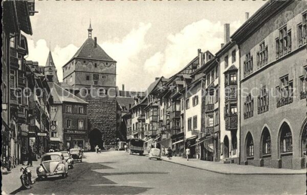 Rottweil Neckar Hauptstr. Schwarzem Tor