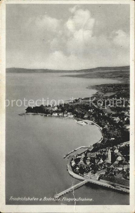 Friedrichshafen Bodensee Fliegeraufnahme
