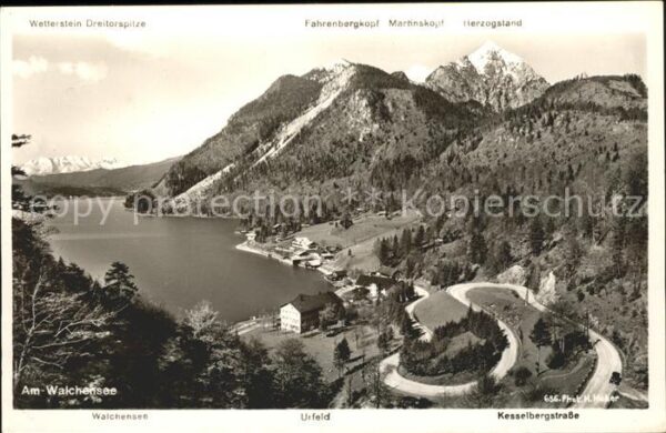 Walchensee Kesselbergstr. Herzogstand