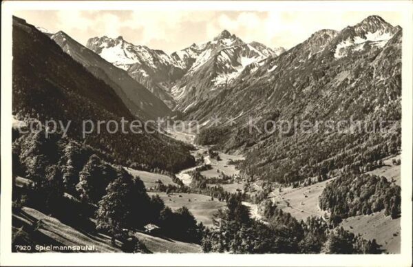 Spielmannsau Oberstdorf bayr. Allgäu