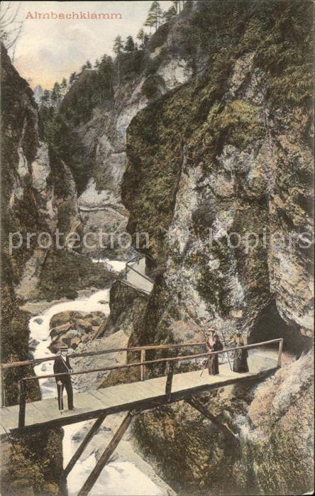 Affalterbach Wuerttemberg Altnbachklamm