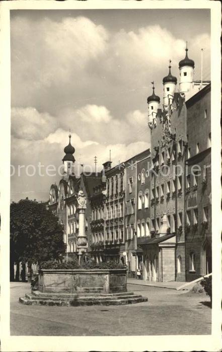 Burghausen Salzach Brunnen