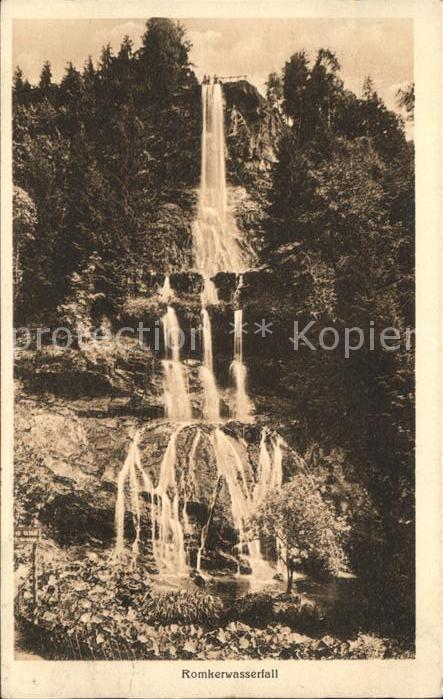 Romkerhalle Romkerwasserfall