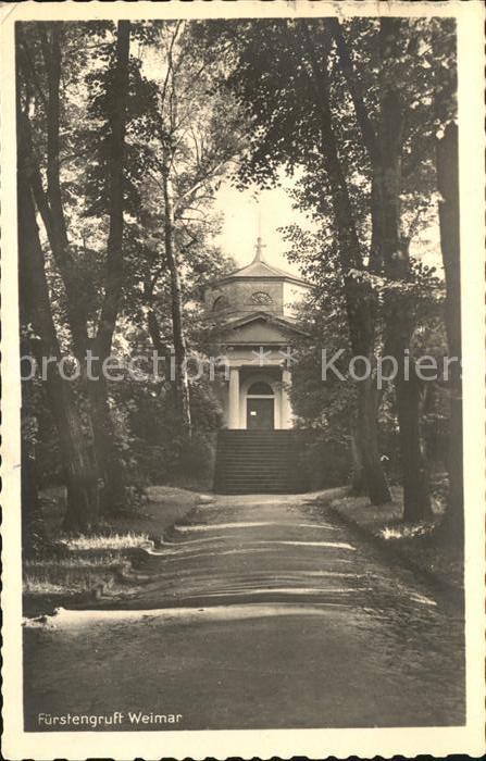 Weimar Thueringen Fürstengruft