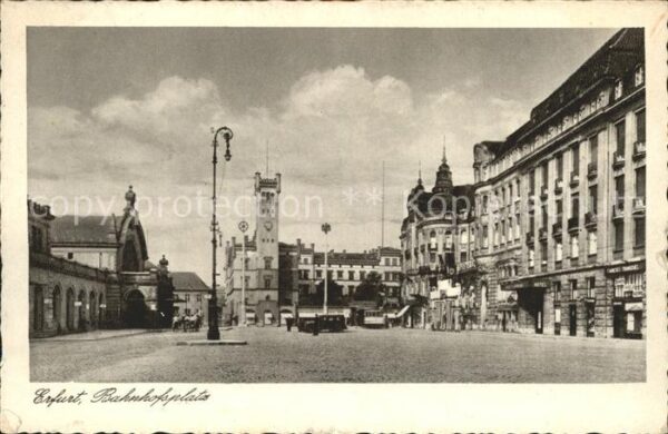 Erfurt Bahnhofsplatz