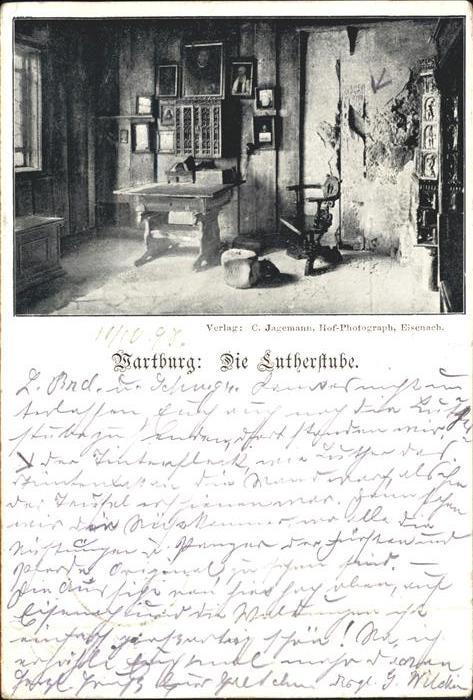Wartburg Eisenach Lutherstube