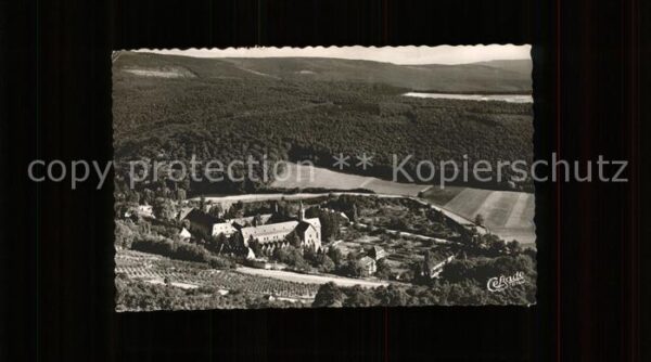 Eberbach Rheingau Fliegeraufnahme Kloster