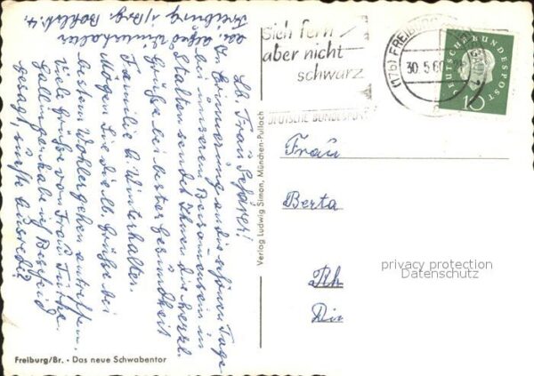 Freiburg Breisgau Schwabentor – Bild 2