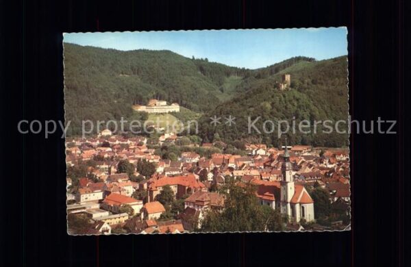 Waldkirch Breisgau Fliegeraufnahme