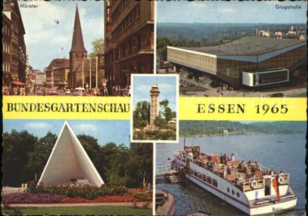 Essen Ruhr Bundesgartenschau Grugahalle Münster