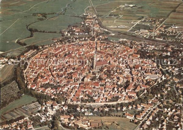 Noerdlingen Fliegeraufnahme