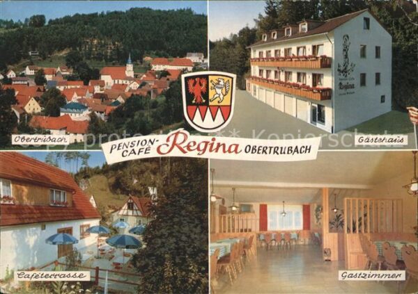 Obertrubach Wappen Gästehaus Gastzimmer Cafeterrass
