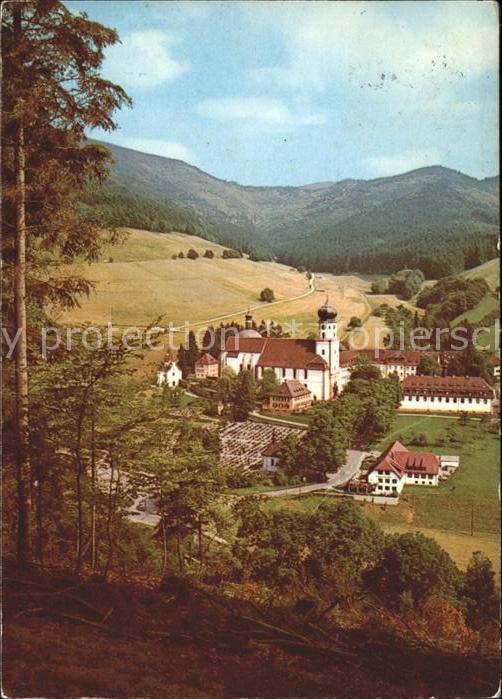 Muenstertal Schwarzwald Kloster St. Trudpert