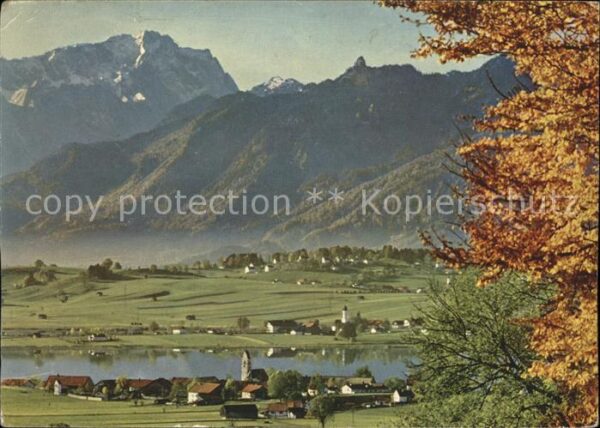 Riegsee Zugspitze