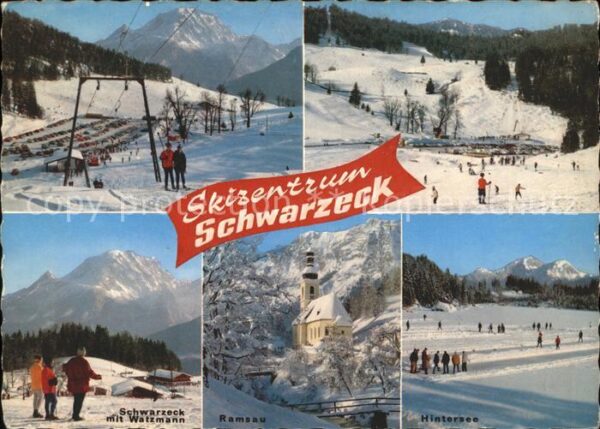 Schwarzeck Skizentrum Hintersee Watzmann