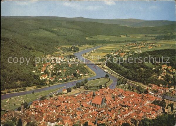 Hann. Muenden Fliegeraufnahme