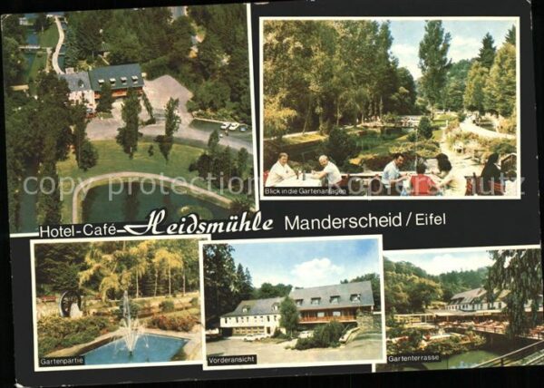 Manderscheid Eifel Hotel Cafe Heidsmühle