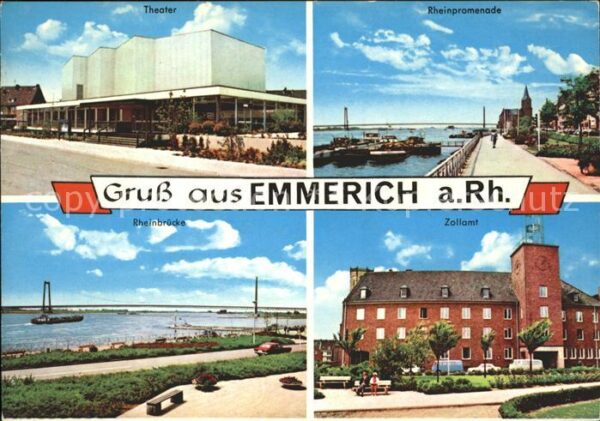 Emmerich Rhein Zollamt Rheinpromenade Theater