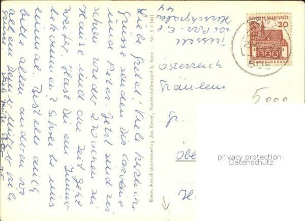 Koeln Rhein Heinzelmännchen-Brunnen Spruch – Bild 2