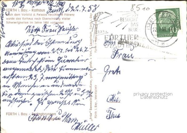 Fuerth Bayern Rathaus – Bild 2