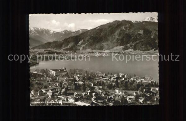 Tegernsee Fliegeraufnahme