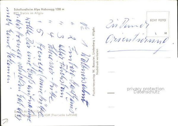 Steibis Schullandheim Alpe Hohenegg – Bild 2