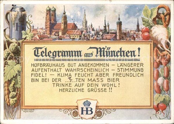 Muenchen Hofbräuhaus Wappen